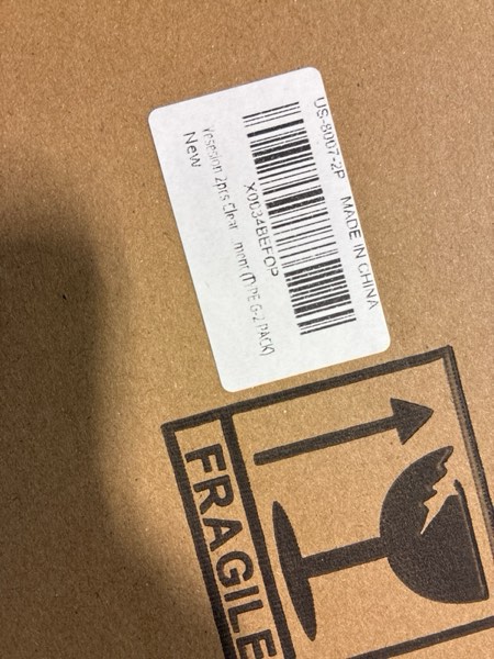 Condition photo showing New/Like New for Yesesion 2pcs Clear Plastic Cable Organizer Boxes with Adjustment Compartments, Desk Accessories Storage Case with Lid and 20 Wire Ties for Drawer, Office Supply, Electronic Management