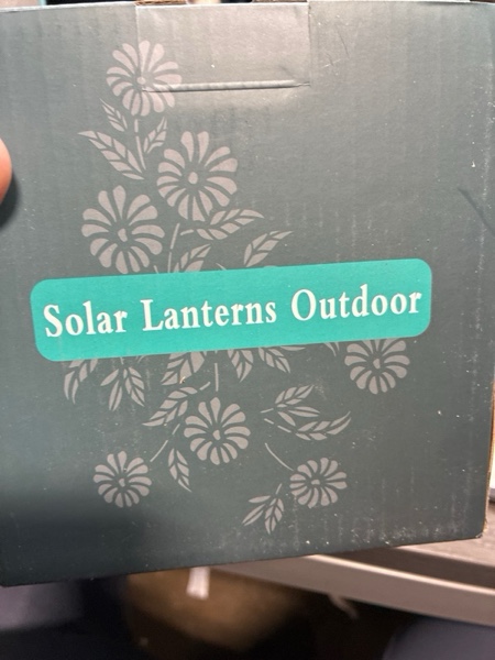 Condition photo showing New/Like New for Christmas Gifts for Women,Solar Lantern Waterproof Metal Hummingbird Decor Birthday Gifts for Women Mom,Outdoor Hanging LED Decorative Light for Garden Patio Yard Lawn Backyard Front Porch 1 pack Hummingbird