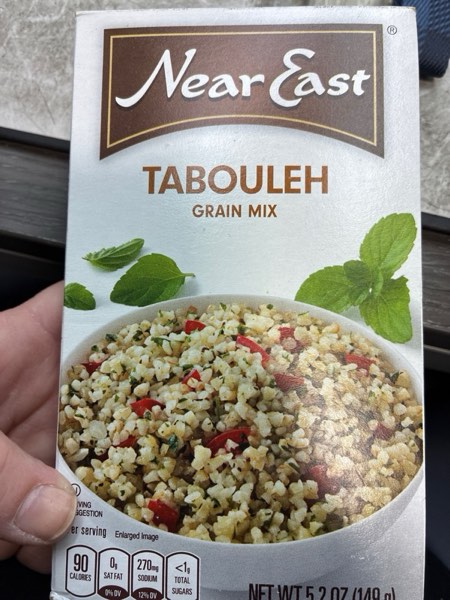 Condition photo showing New/Like New for Near East Tabouleh Grain Mix 5.2 oz (Pack of 6) (Bb Feb 09 2026)