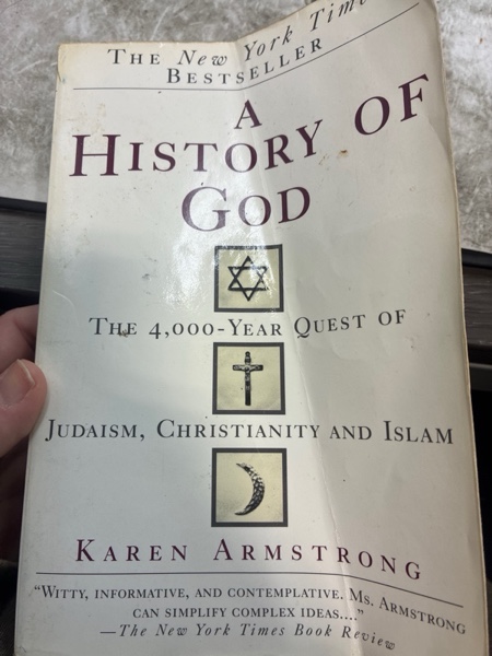 Condition photo showing Good Condition for A History of God: The 4,000-Year Quest of Judaism, Christianity and Islam