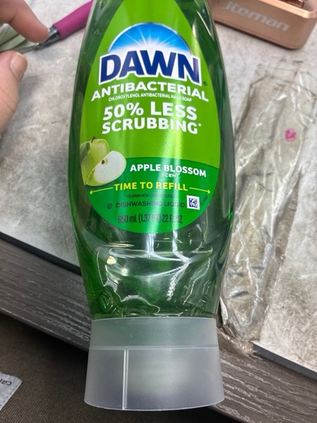Condition photo showing New/Like New for Dawn Ultra Antibacterial EZ-Squeeze Hand Soap, Apple Blossom, 22 Fl Oz
