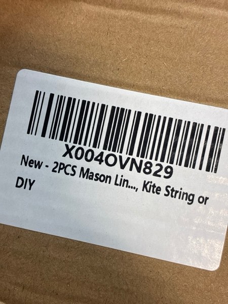 Condition photo showing New/Like New for 2PCS Mason Line with Handle,Twisted 540 FT #18 Braided Nylon Mason String with 10 Built-in Levels and Spool Construction Line,String Level Line Kit for Gardening Or Masonry Tools, Kite String or DIY
