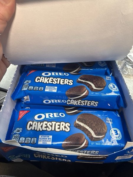 Condition photo showing Good Condition for Oreo Cakesters Soft Snack Cakes, 8-3.03 oz Snack Packs