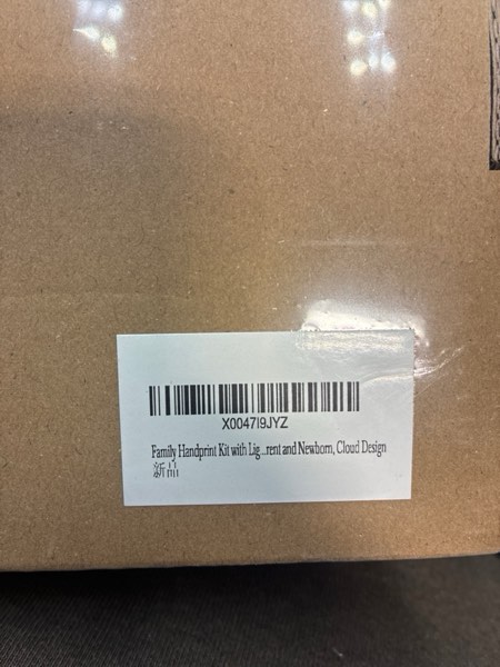 Condition photo showing New/Like New for Grandma Gifts,Family Handprint Kit,New Parents Gifts, Baby Shower Gifts for New Parents and Newborn, Christmas Gifts for Grandma,New mom Gifts Cloud