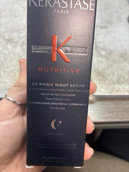 Condition photo showing New/Like New for Kerastase Nutritive 8H Magic Night Serum - Overnight Treatment for Dry Hair, Enhances Shine, With Plant-Based Proteins