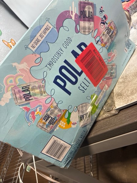 Condition photo showing New/Like New for Polar Seltzer Jr Variety Pack, 7.5 fl oz Cans, Pack of 24 Six Flavors, Mini Cans, No Sugar, No Sweeteners