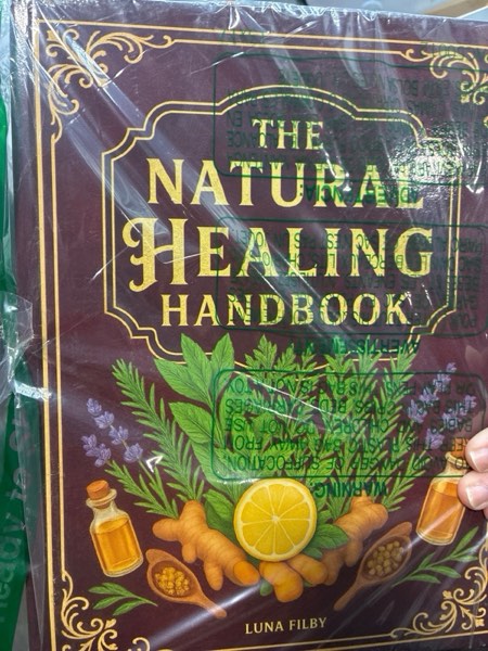 Condition photo showing New/Like New for The Natural Healing Handbook: Powerful Natural Remedies to Relieve Pain, Improve Sleep, Boost Immunity & Restore Balance - Using Healing Herbs & Everyday Ingredients (Full Color Edition)