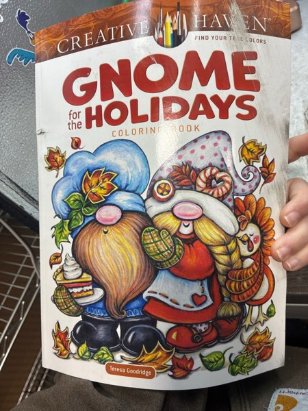 Condition photo showing Good Condition for Creative Haven Gnome for the Holidays Coloring Book - (Adult Coloring Books: Holidays & Celebrations) by Teresa Goodridge (Paperback)
