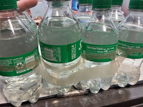 Condition photo showing New/Like New for Sprite  Lemon Lime Diet Soda Pop Soft Drinks, 12 fl oz, 8 Pack