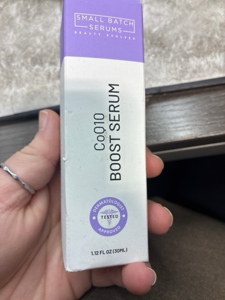 Condition photo showing New/Like New for CoQ10 Pure Boost Glowing Face Serum - Coenzyme Q10 Serum with Hyaluronic Acid & Vitamin E for Enhanced Anti Aging Skin Care - Hydrating Hyaluronic Acid Facial Serum - Made in USA