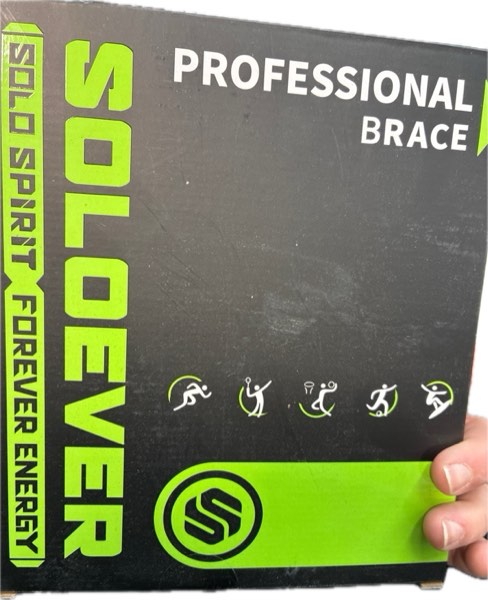 Condition photo showing New/Like New for Ankle Brace for Men & Women — [X-Shaped Compression & Breathable Mesh] Adjustable Ankle Compression Sleeve With 2 Gel Pads — Ankle wrap for Plantar Fasciitis Relief, Achilles Tendonitis, Swelling, Pain Relief & Injury Recover (Medium, Gray)