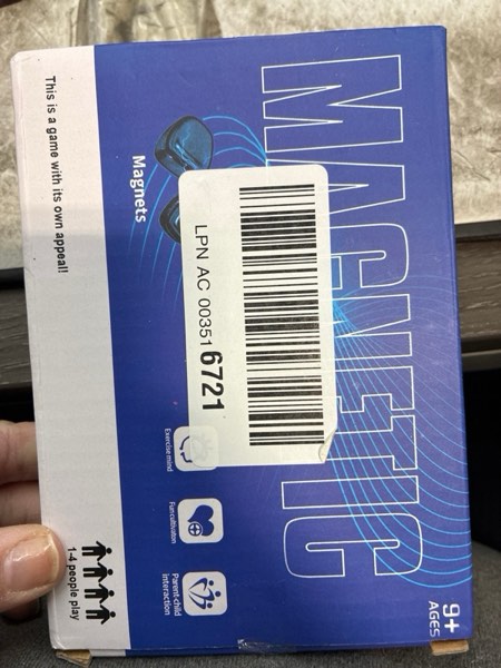 Condition photo showing New/Like New for Magnetic Chess Game - Fun Tabletop Game, Strategy Board Game for Family Game Night, Fun Tabletop Mul