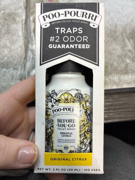 Condition photo showing New/Like New for Poo-Pourri Original Citrus Lemon + Bergamot + Lemongrass Before-You-Go Toilet Spray 4 Oz