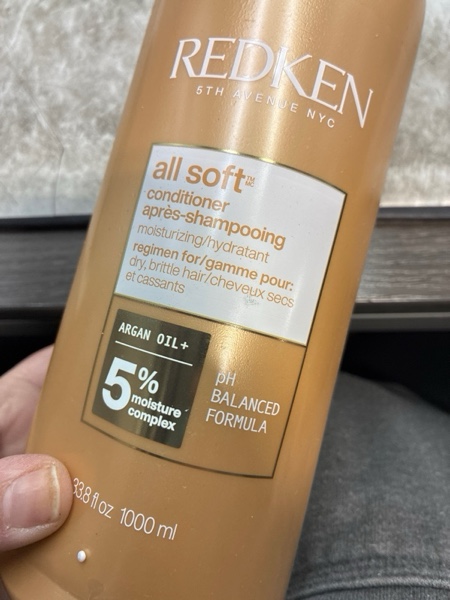 Condition photo showing New/Like New for Redken All Soft Conditioner 33.8 oz