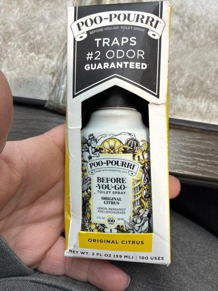 Condition photo showing New/Like New for Poo-Pourri Original Citrus   Lemon + Bergamot + Lemongrass Before-You-Go Toilet Spray  4 Oz