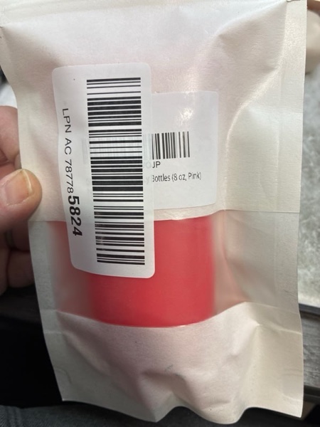 Condition photo showing New/Like New for Olababy  glass bottle sleeve.