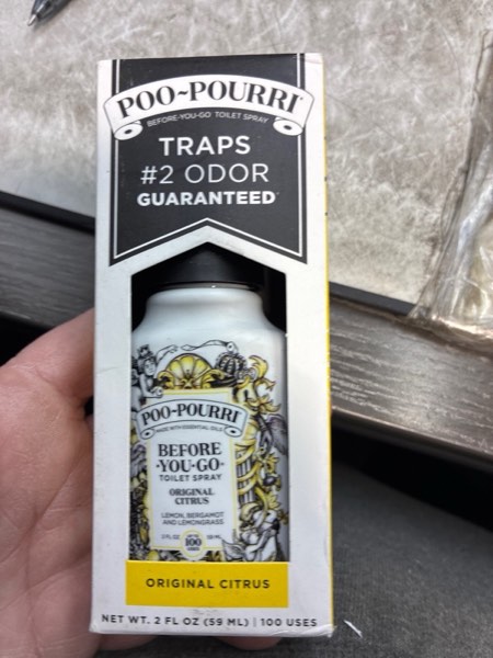 Condition photo showing New/Like New for Poo-Pourri Original Citrus Lemon + Bergamot + Lemongrass Before-You-Go Toilet Spray 4 Oz