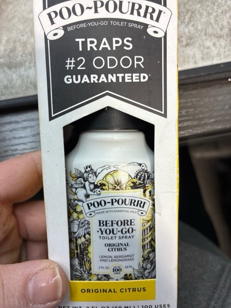 Condition photo showing New/Like New for Poo-Pourri Original Citrus   Lemon + Bergamot + Lemongrass Before-You-Go Toilet Spray  4 Oz