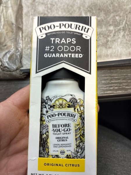 Condition photo showing New/Like New for Poo-Pourri Original Citrus Lemon + Bergamot + Lemongrass Before-You-Go Toilet Spray 4 Oz