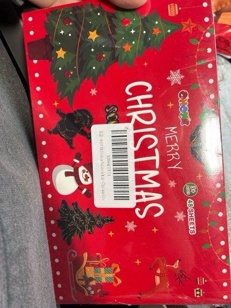 Condition photo showing New/Like New for Stocking Stuffers - 48 PCS Rainbow Scratch Paper Cards Set | Christmas Crafts Toys Game for Kids - Christmas Gifts Ornaments Party Favors Decorations Supplies for Grandkids - Toddler Stocking Stuffers