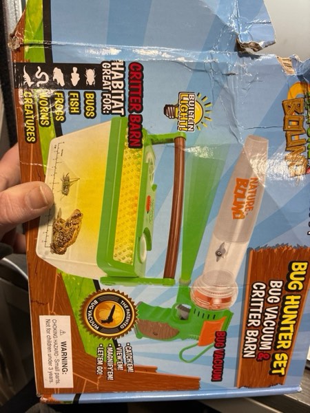 Condition photo showing Good Condition for Nature Bound Bug Catcher Vacuum with Light Up Critter Habitat Case for Backyard Exploration - Complete Kit for Kids Includes Vacuum and Cage, Green