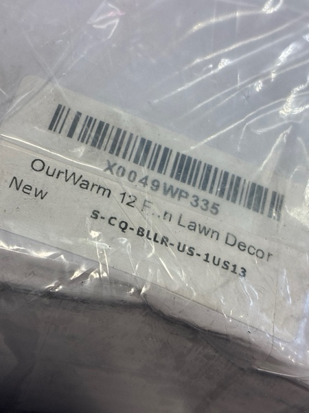 Condition photo showing New/Like New for OurWarm 12 Ft Christmas Inflatable Outdoor Decoration, Giant Lying Santa Claus Inflatable Christmas Decorations Outdoor with LED Lights, Xmas Blow Ups for Outside Holiday Yard Garden Lawn Decor