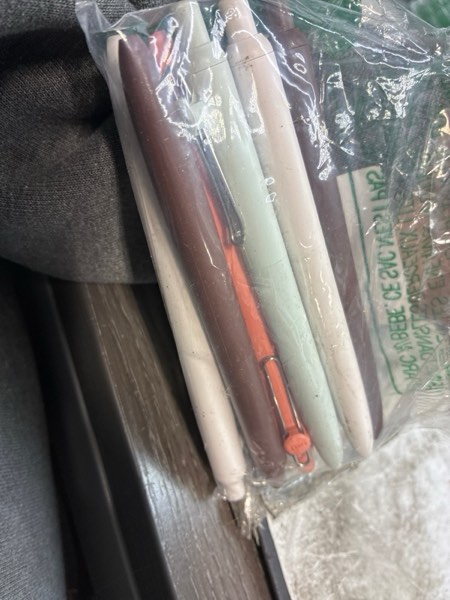 Condition photo showing Good Condition for uni-ball Zento Gel Ink Rollerball Pens, 12 Black Medium Point Smooth Writing Pens, Colored Japanese Pens, Boho Colors