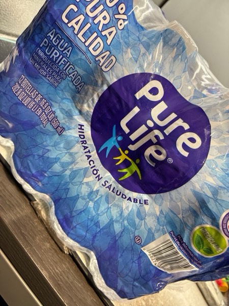 Condition photo showing New/Like New for Pure Life Purified Water Bottles, 12 Pack - Still Bottled Water Enhanced with Minerals for a Crisp Taste, Plastic Bottles - 16.9 Fl oz