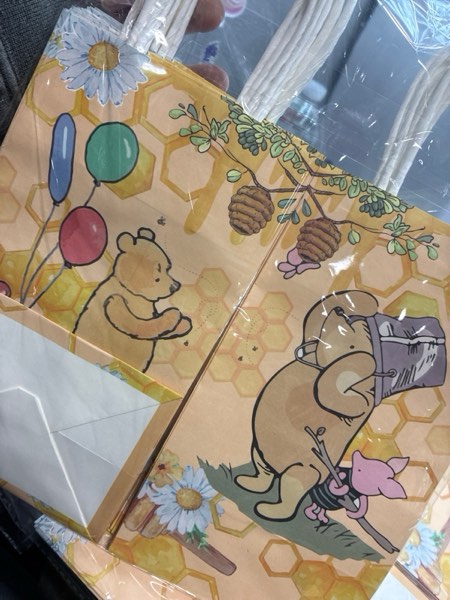 Condition photo showing New/Like New for Winnie The Pooh Gift Bag