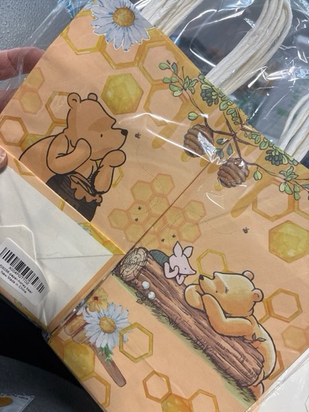 Condition photo showing New/Like New for Winnie the Pooh Gift Bag