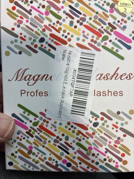 Condition photo showing New/Like New for Reusable Magnetic Eyelashes,Soft Magnetic Lashes,No Glue Needed Eyelashes Cat Eye Natural Look Lash Clusters Kit, Easy to Wear, Reusable (Applicator)