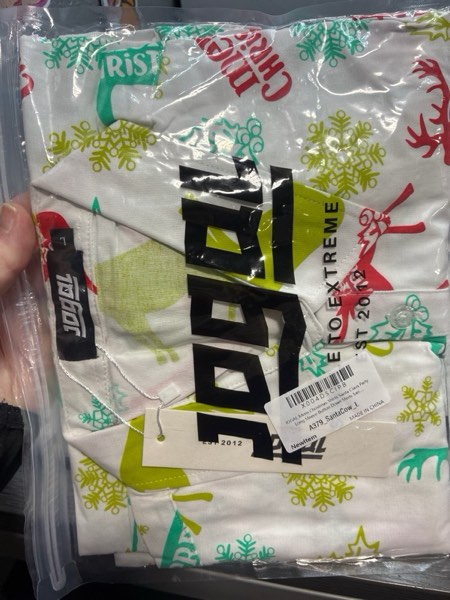 Condition photo showing New/Like New for JOGAL Mens Christmas Shirts Santa Claus Party Long Sleeve Button Down Shirts Large White Green