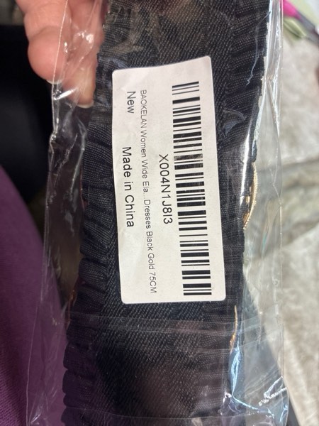 Condition photo showing New/Like New for Women Wide Elastic Belts Stretchy Hollow Out Round Waist Belt for Dresses
