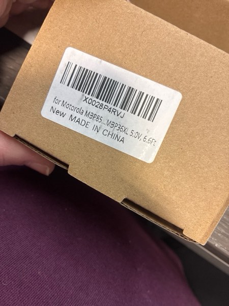 Condition photo showing New/Like New for for Motorola MBP854CONNECT MBP854 Baby Monitor Charger Power Cord Replacement Adapter Supply Compatible with MBP854CONNECT-2 MBP854CONNECT-3 MBP855CONNECT MBP853CONNECT MBP35S MBP36XL 5.0V, 6.6Ft
