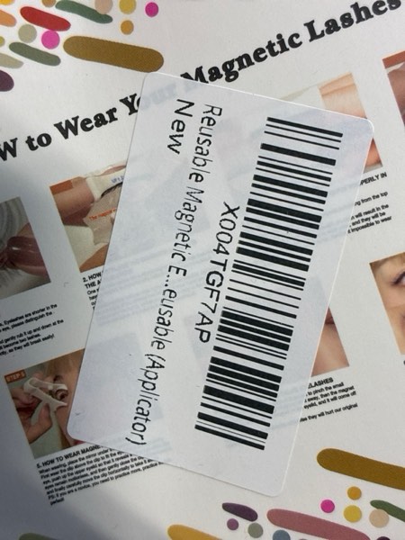 Condition photo showing New/Like New for Reusable Magnetic Eyelashes,Soft Magnetic Lashes,No Glue Needed Eyelashes Cat Eye Natural Look Lash Clusters Kit, Easy to Wear, Reusable (Applicator)