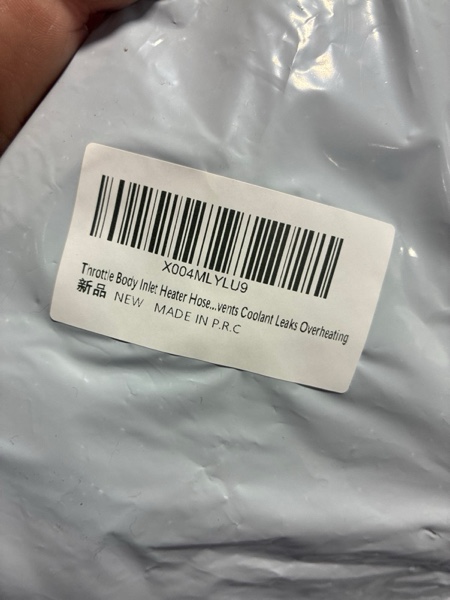Condition photo showing New/Like New for Throttle Body Heater Inlet Pipe Hose 25192905 55569809 Fit 2009-2018 Chevy Cruze Sonic Aveo Aveo5 Pontiac G3 1.6L 1.8L Replacement