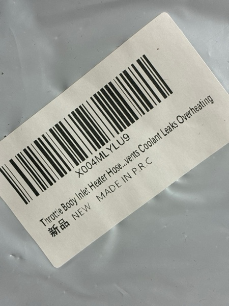 Condition photo showing New/Like New for Throttle Body Heater Inlet Pipe Hose 25192905 55569809 Fit 2009-2018 Chevy Cruze Sonic Aveo Aveo5 Pontiac G3 1.6L 1.8L Replacement