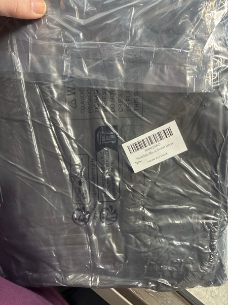 Condition photo showing New/Like New for Horaldaily Black Tablecloth 60×84 Inch Rectangular, Stain and Wrinkle Resistant Washable Table Cloth, Decorative Polyester Table Cover for Party Picnic Dinner Decor 60" x 84" (Rectangular) Black 1