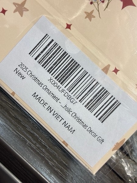 Condition photo showing New/Like New for 2025 Christmas Ornament – Holy Nativity Scene Acrylic Ornament, Virgin Mary and Baby Jesus Religious Decoration for Tree, Dated Navidad 2025 Ornament, Christian Catholic Christmas Decor Gift