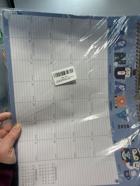 Condition photo showing New/Like New for Lbylyhxc 2026 Calendar - 18 Monthly Wall Calendar 2026 from January 2026 to June 2027, 14.8 x 11.5 Inches.Thick Paper includes major holidays and dedicated space for notes and important dates (Wall Calendar Festivals)