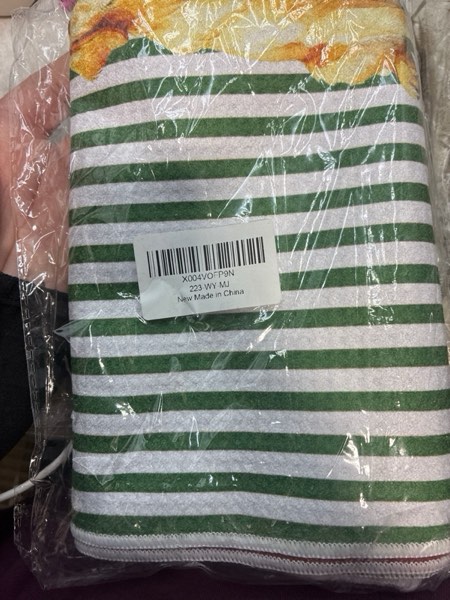 Condition photo showing New/Like New for Coquette Pink Bow Western Cow Towels, Funny Highland Dish Towel, Cow Lover Gift, 16x24 Inch