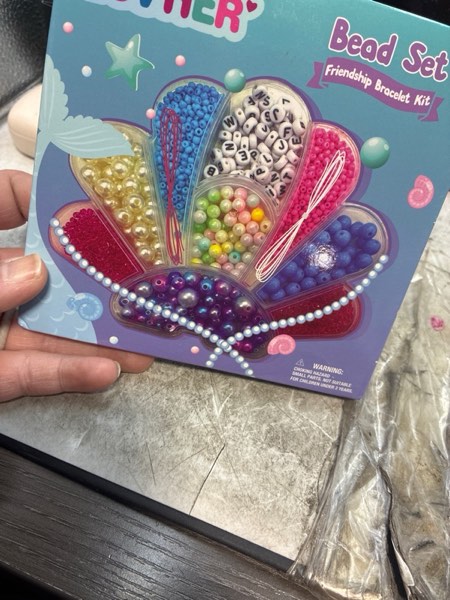 Condition photo showing item condition for LUV HER Beading Kits - Necklace Making Kit & DIY Friendship Bracelet Kit for Girls - Includes 60x 6mm Verbiage, 8mm Pearl Beads & More - Jewelry Making Craft Kit for Kids Ages 6+