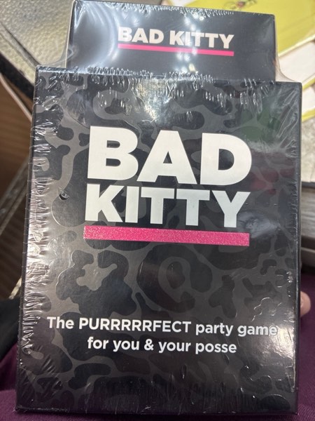 Condition photo showing item condition for Bad Kitty Adult Party Game + After Dark Expansion Set - Ultimate Meme Game with Cats - Exploding for White Elephant Parties, Stocking Stuffers + Board Games Night with Friends