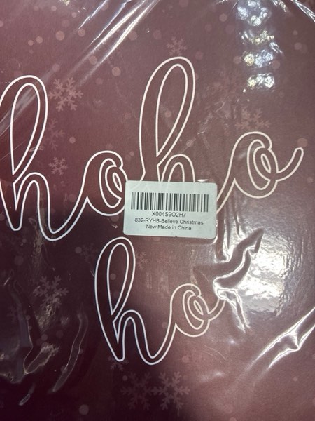 Condition photo showing New/Like New for Hxlac Pink Christmas Wall Art Prints Set of 4 UNFRAMED - Pink Christmas Decor, Gingerbread Wall Decor, Retro Christmas Decorations for Home Bedroom, (8x10 Inches) 8 x 10 inches bakery