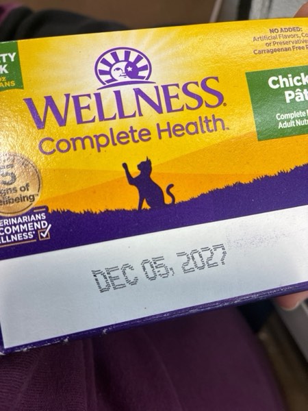 Condition photo showing New/Like New for Wellness Complete Health Pate Adult Wet Cat Food, Natural, Protein-Rich, Grain Free, 3 Ounce, 12 Pack, (Chicken & Turkey Favorites Variety Pack)