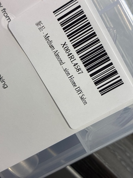 Condition photo showing New/Like New for Medium Almond Nail Tips, SSWSBYKE 300pcs Soft Gel Nail Tips for Full Cover Pre-Shaped Acrylic Fake Nails Tips 15 Sizes Half Matte Press On Nails for Extension Home DIY Salon