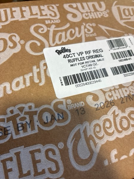 Condition photo showing New/Like New for Ruffles Original Potato Chips, 1 Ounce (Pack of 40)