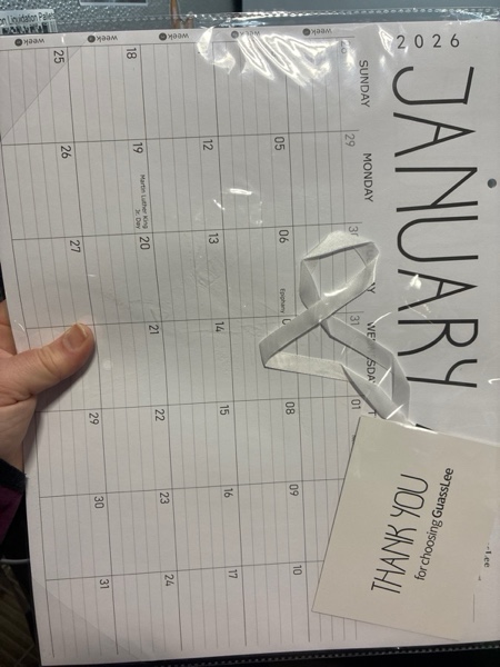 Condition photo showing New/Like New for GuassLee Horizontal Desk Calendar -Months Planner from Jun to Dec Simple Glue Desk Calendar with To-Do List Premium Paper Binding for Family Business Appointment Planning 2024-2025