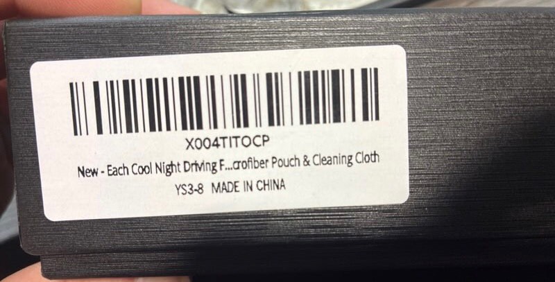Condition photo showing New/Like New for Night Vision Driving Glasses Fit Over Eyeglasses for Men Women, Anti-Glare Polarized Nighttime Glasses Yellow Lens
