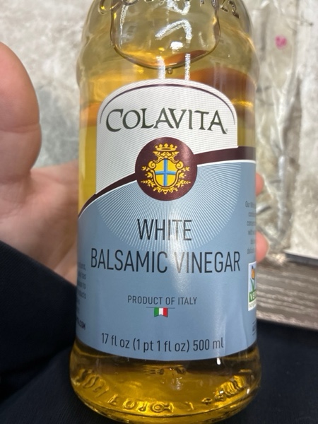 Condition photo showing New/Like New for Colavita White Balsamic Vinegar, 17 Fl Oz (Pack of 6)